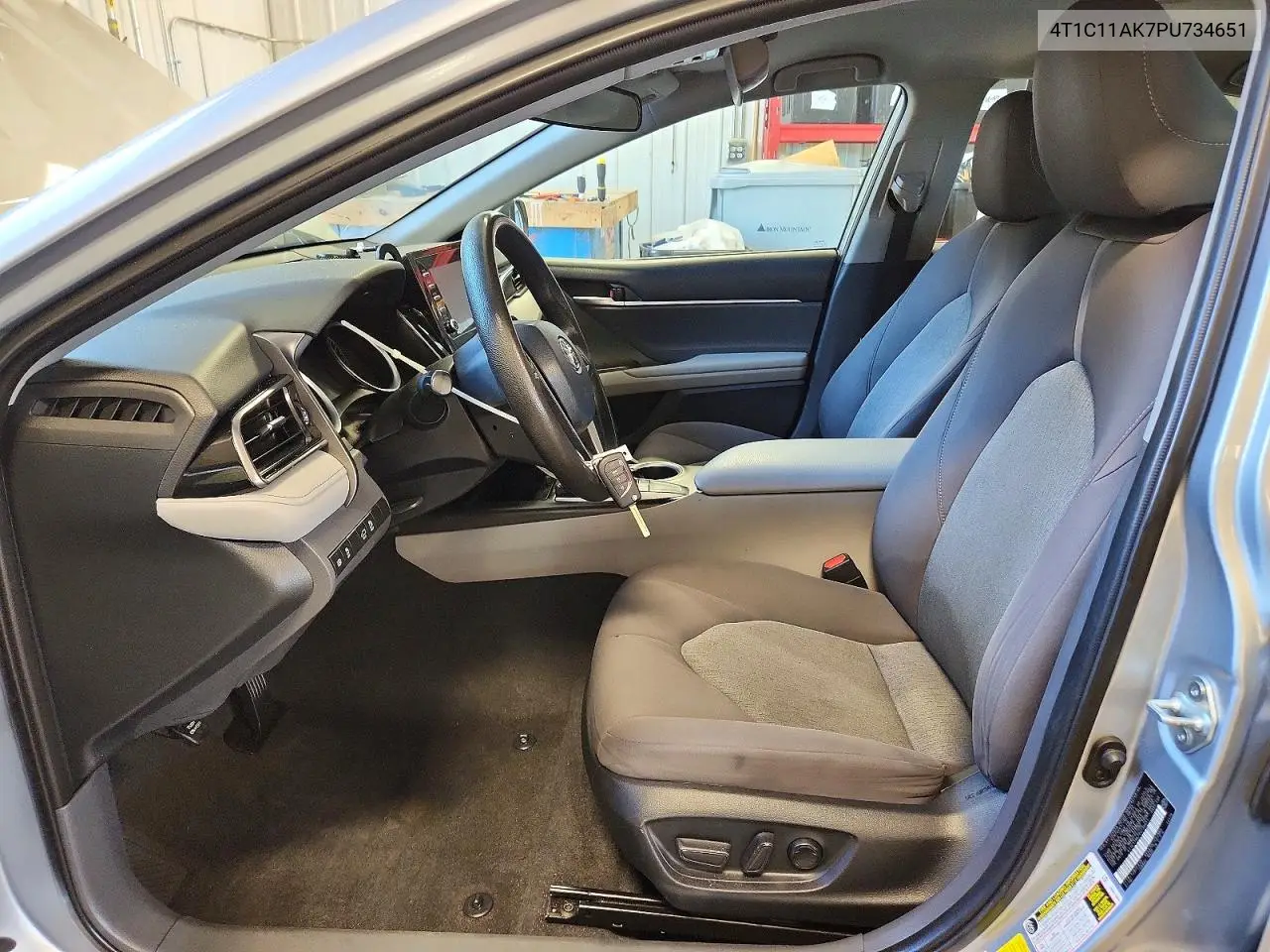 2023 Toyota Camry Le VIN: 4T1C11AK7PU734651 Lot: 61066676