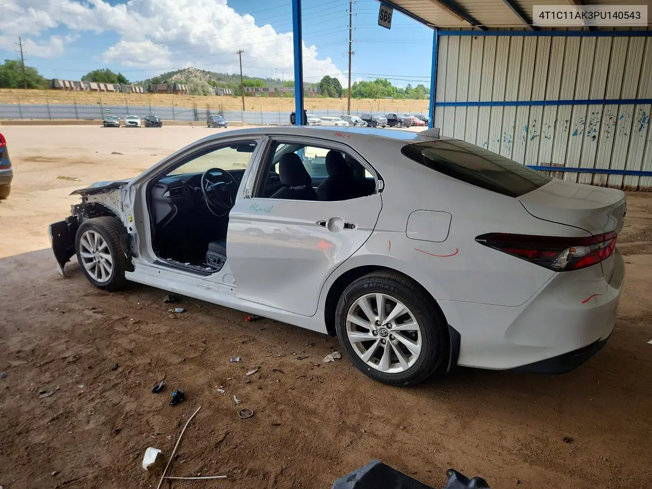2023 Toyota Camry Le VIN: 4T1C11AK3PU140543 Lot: 61727966