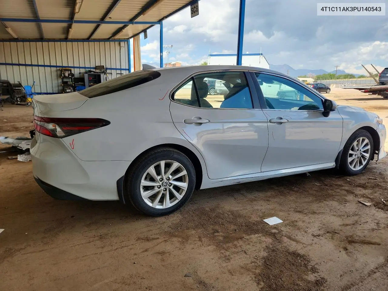 2023 Toyota Camry Le VIN: 4T1C11AK3PU140543 Lot: 61727966