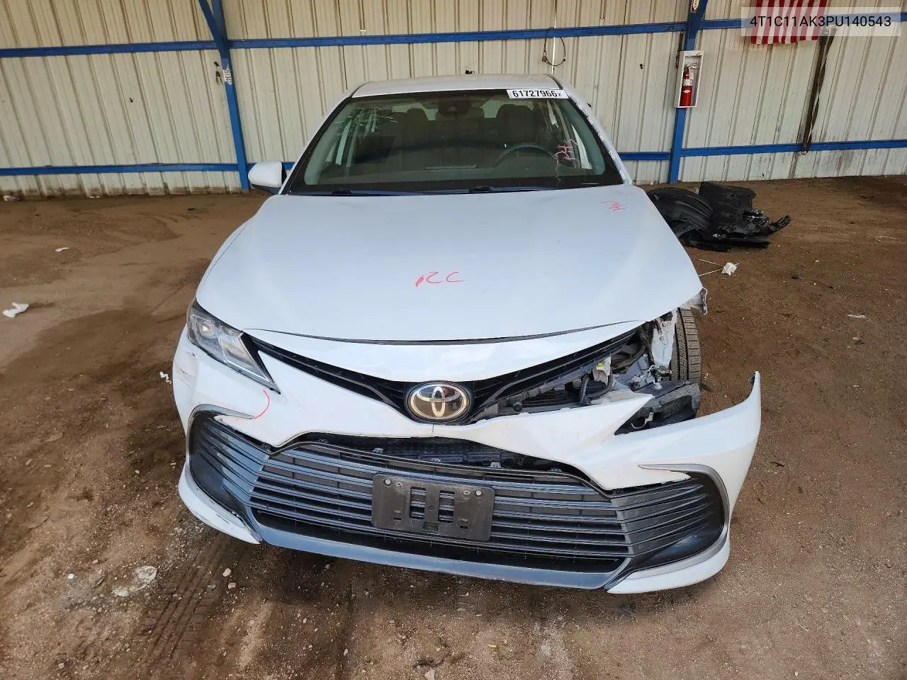 2023 Toyota Camry Le VIN: 4T1C11AK3PU140543 Lot: 61727966