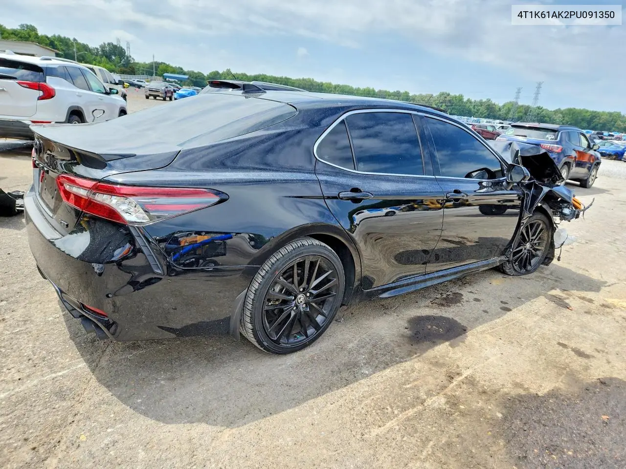 2023 Toyota Camry Xse VIN: 4T1K61AK2PU091350 Lot: 61778186