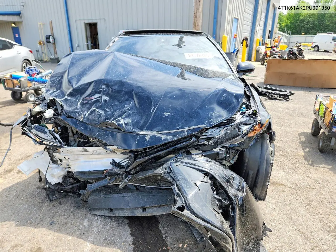 2023 Toyota Camry Xse VIN: 4T1K61AK2PU091350 Lot: 61778186