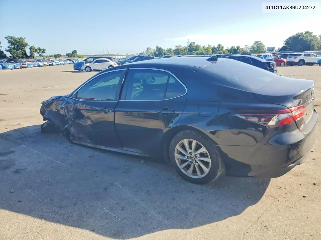 2024 Toyota Camry Le VIN: 4T1C11AK8RU204272 Lot: 55700676