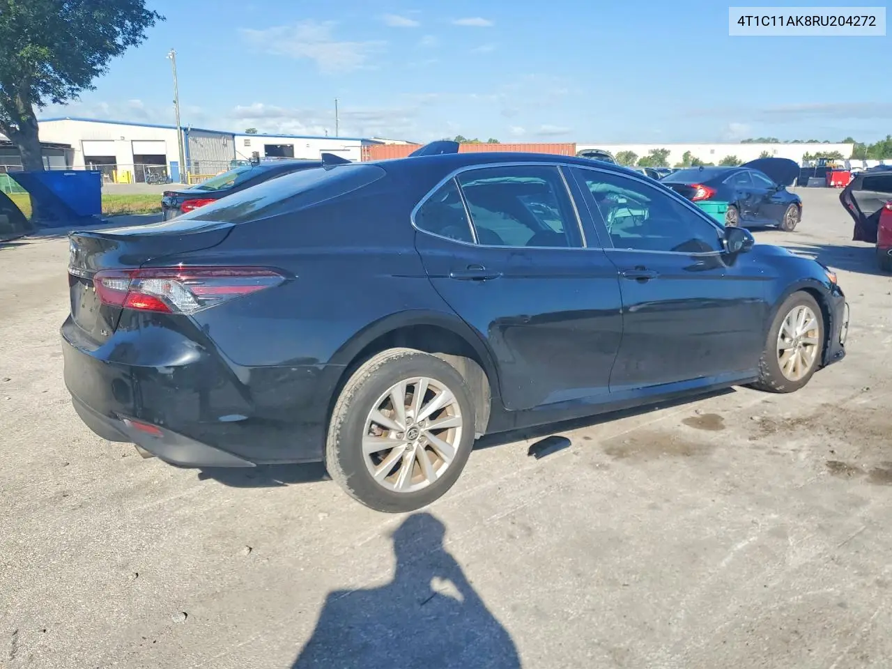2024 Toyota Camry Le VIN: 4T1C11AK8RU204272 Lot: 55700676