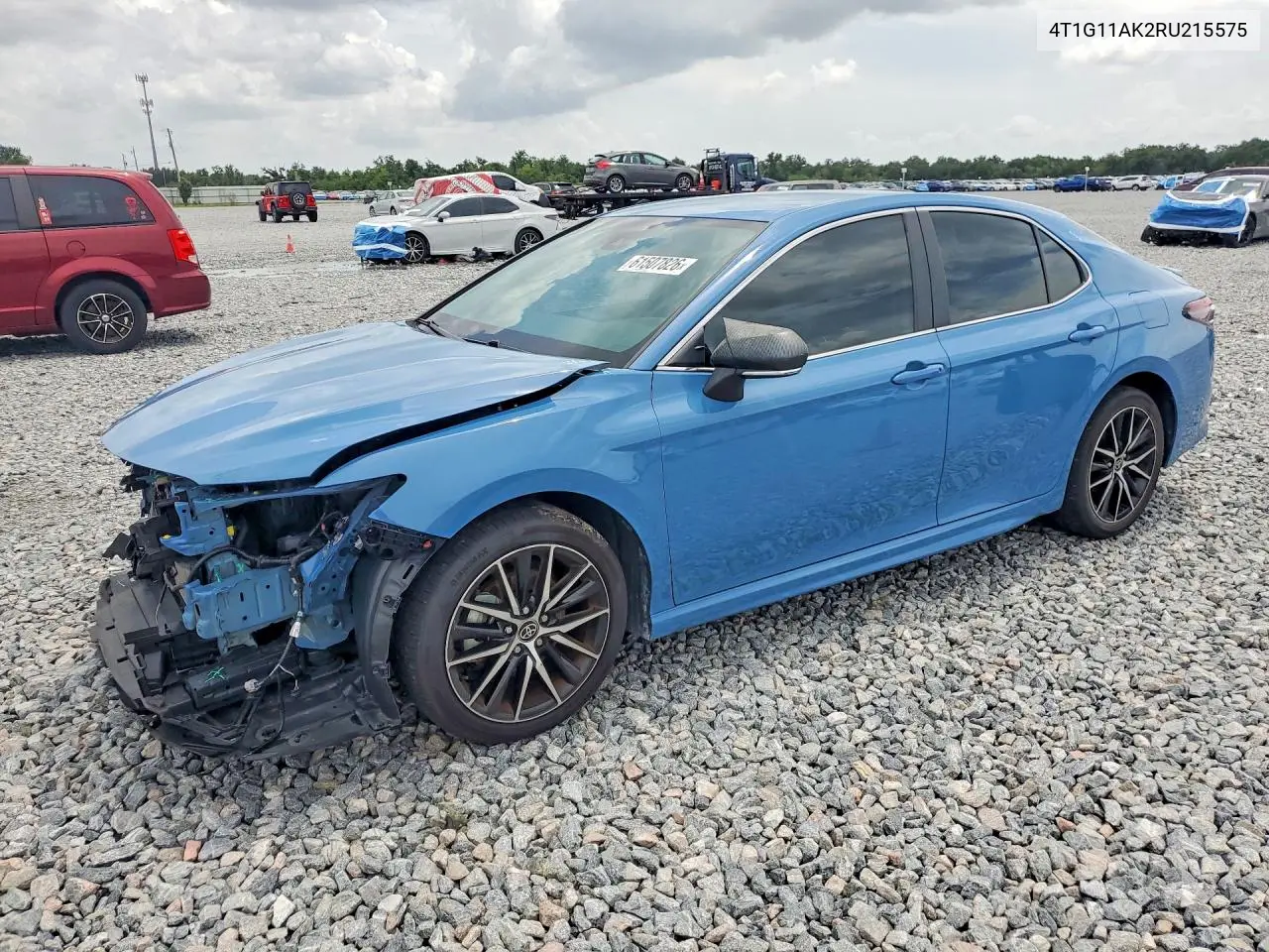 2024 Toyota Camry Se VIN: 4T1G11AK2RU215575 Lot: 61507826