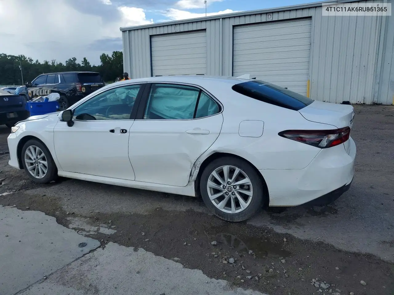 2024 Toyt Camry Le VIN: 4T1C11AK6RU851365 Lot: 61838376