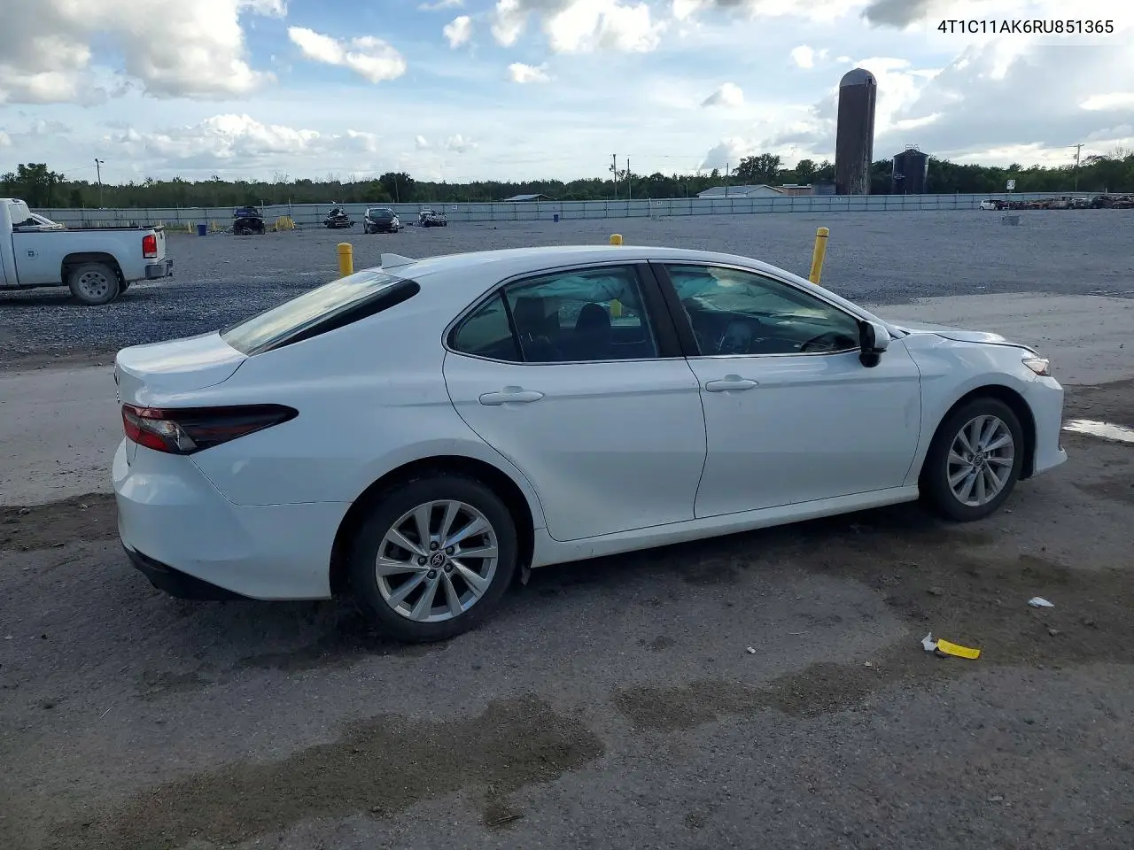 2024 Toyt Camry Le VIN: 4T1C11AK6RU851365 Lot: 61838376