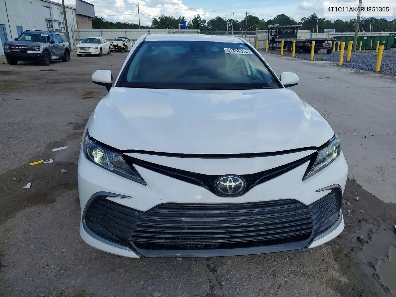 2024 Toyt Camry Le VIN: 4T1C11AK6RU851365 Lot: 61838376