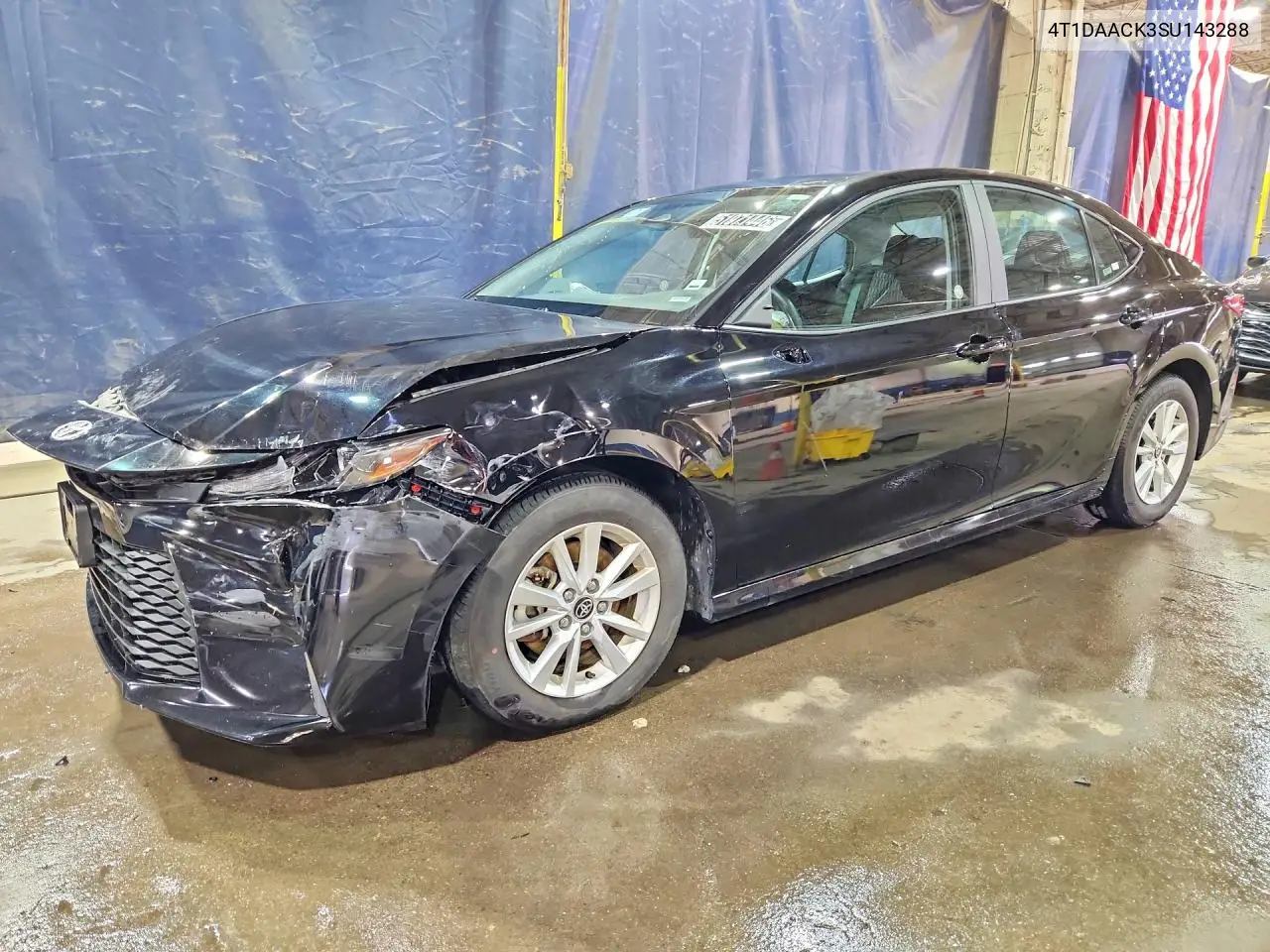 2025 Toyota Camry Le VIN: 4T1DAACK3SU143288 Lot: 51971446