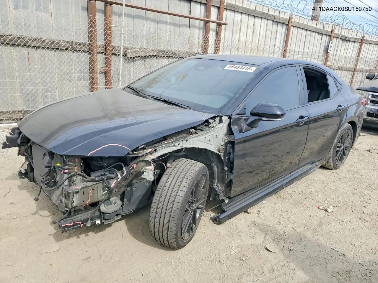 2025 Toyota Camry Se VIN: 4T1DAACK0SU150750 Lot: 56480446