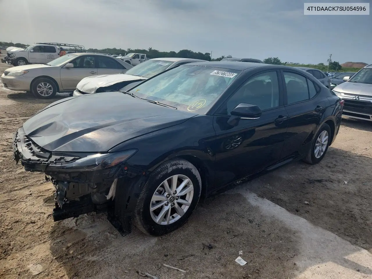 2025 Toyota Camry Le VIN: 4T1DAACK7SU054596 Lot: 57927966