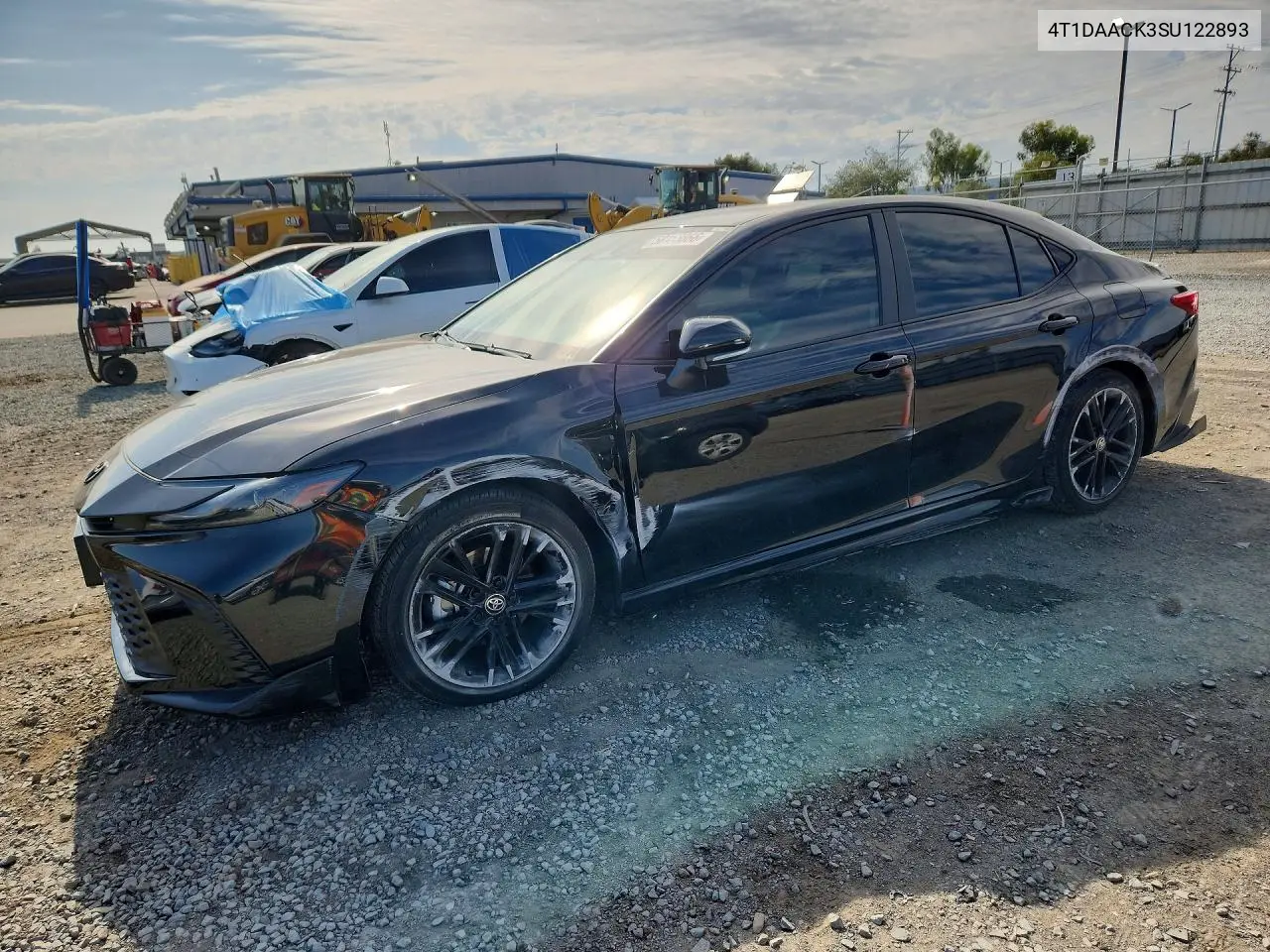 2025 Toyota Camry Se VIN: 4T1DAACK3SU122893 Lot: 58153866