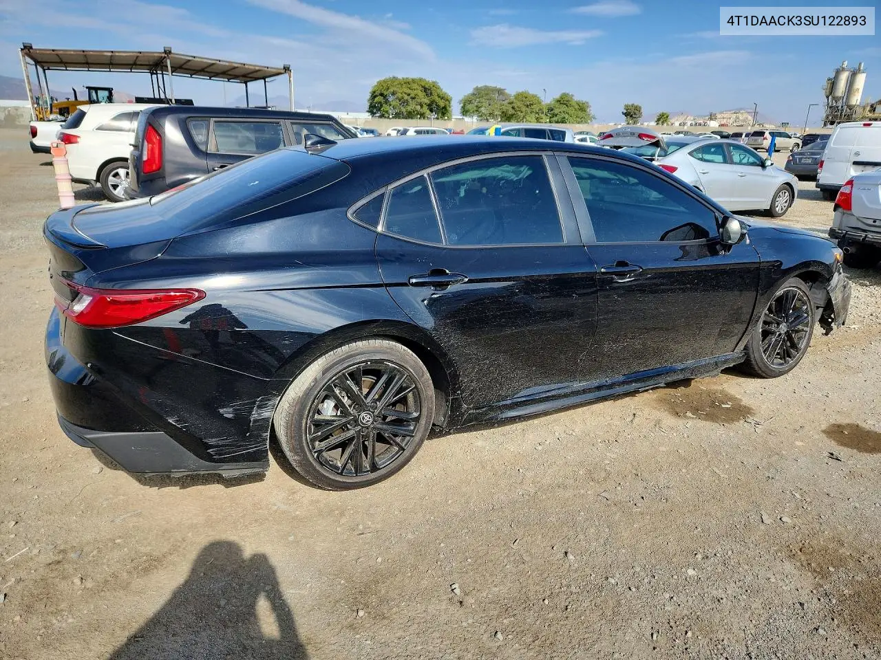 2025 Toyota Camry Se VIN: 4T1DAACK3SU122893 Lot: 58153866