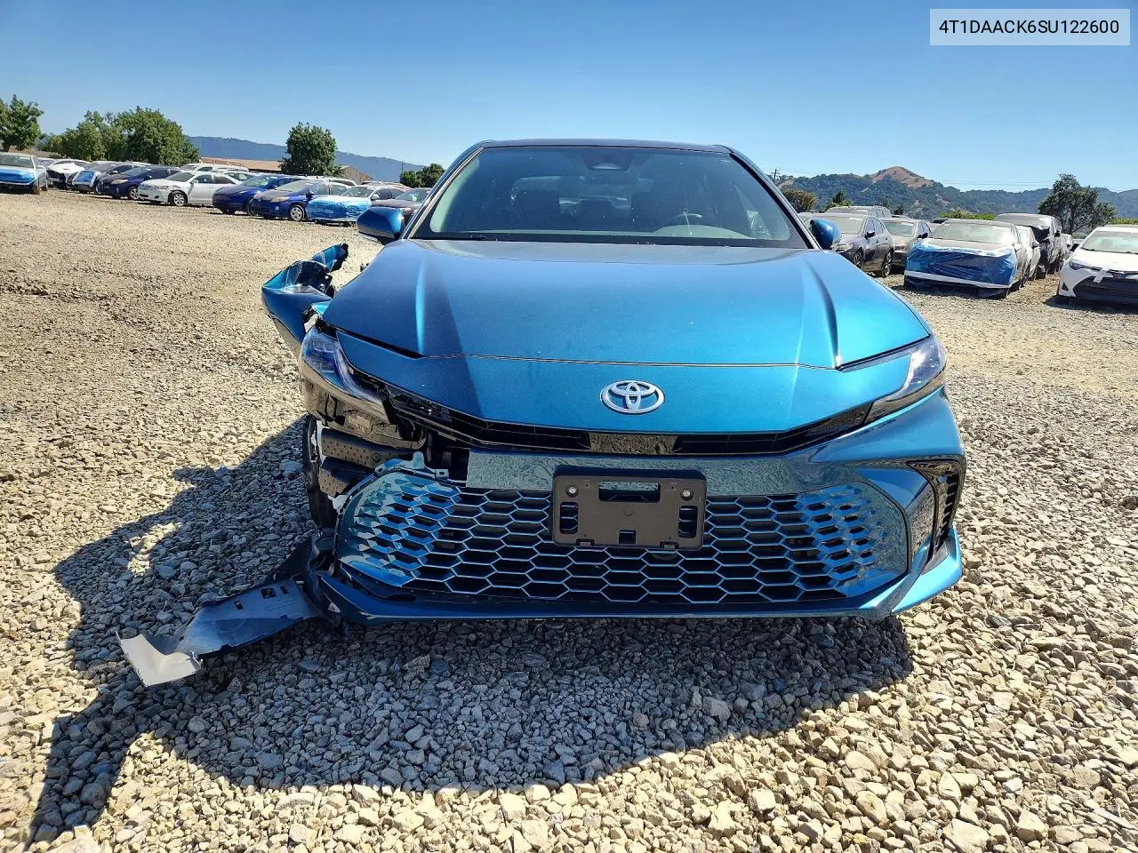 2025 Toyota Camry Xse VIN: 4T1DAACK6SU122600 Lot: 58805146