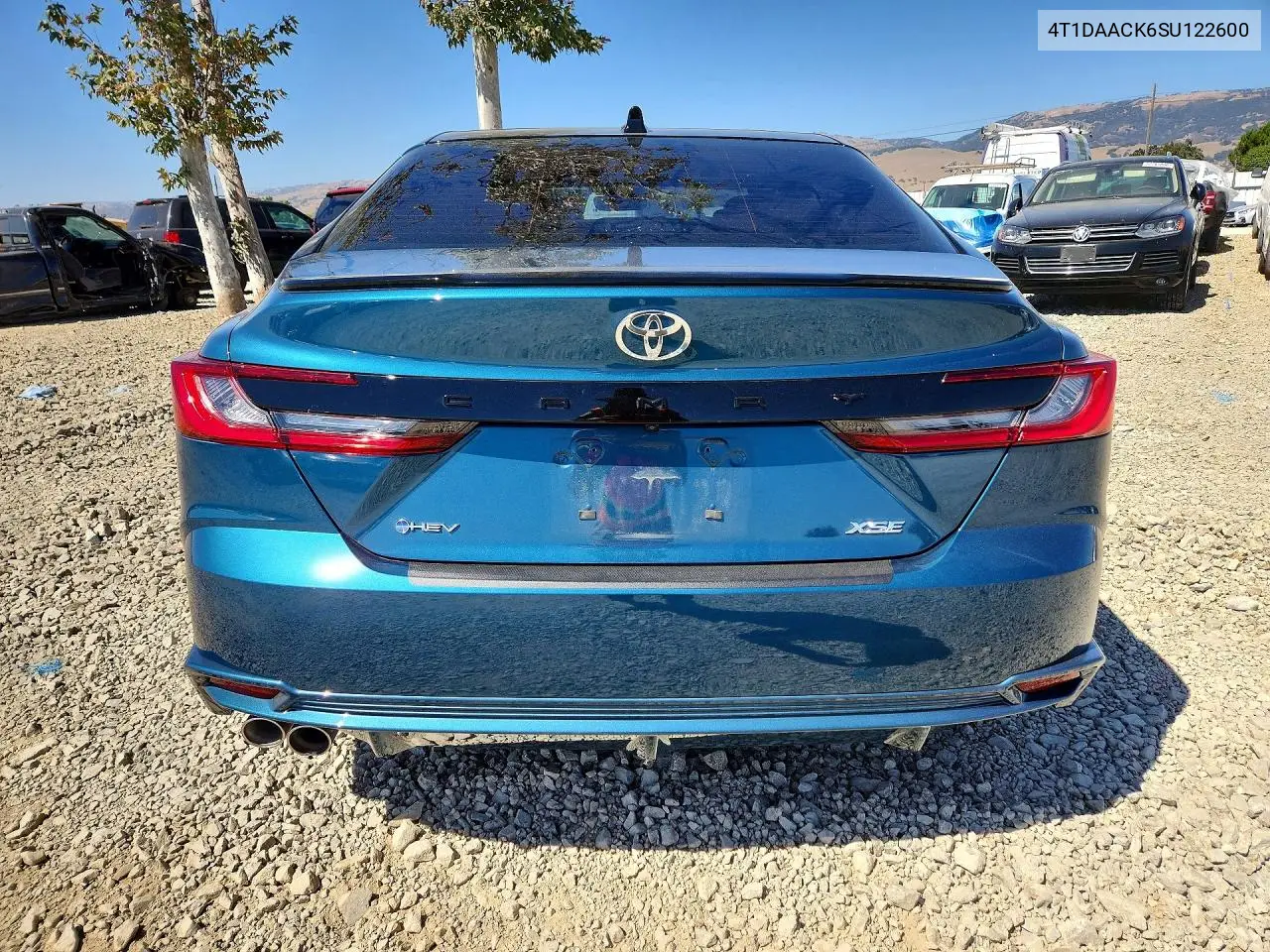 2025 Toyota Camry Xse VIN: 4T1DAACK6SU122600 Lot: 58805146