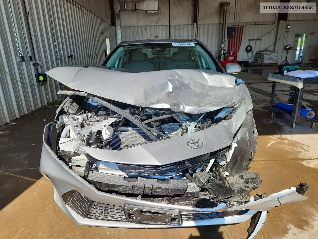 2025 Toyota Camry Le VIN: 4T1DAACK8SU154853 Lot: 60599766