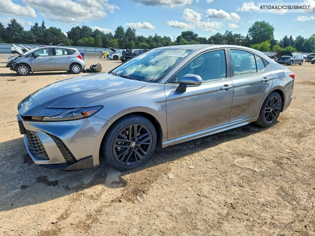 2025 Toyota Camry Se VIN: 4T1DAACK2SU584037 Lot: 61047626