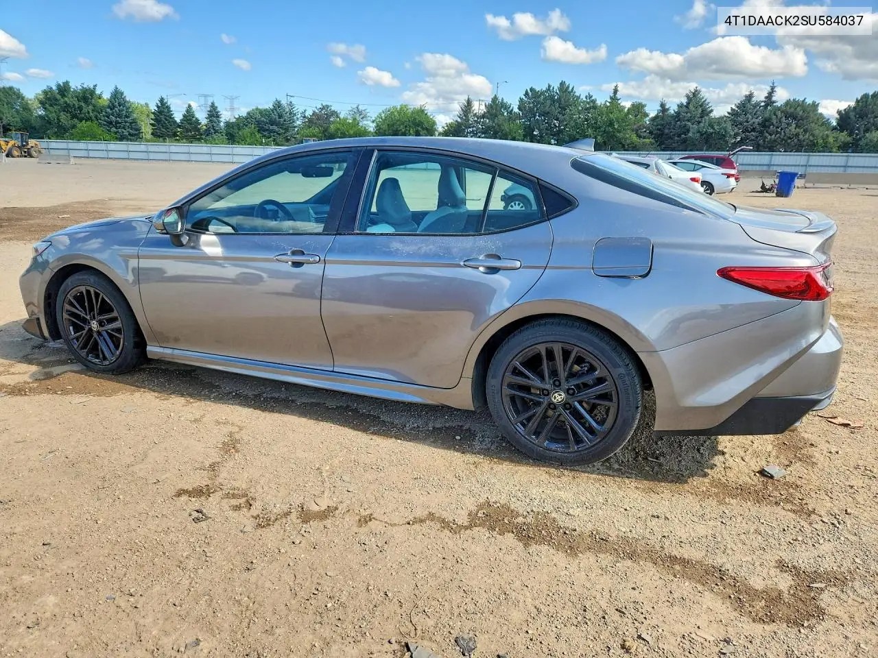 2025 Toyota Camry Se VIN: 4T1DAACK2SU584037 Lot: 61047626