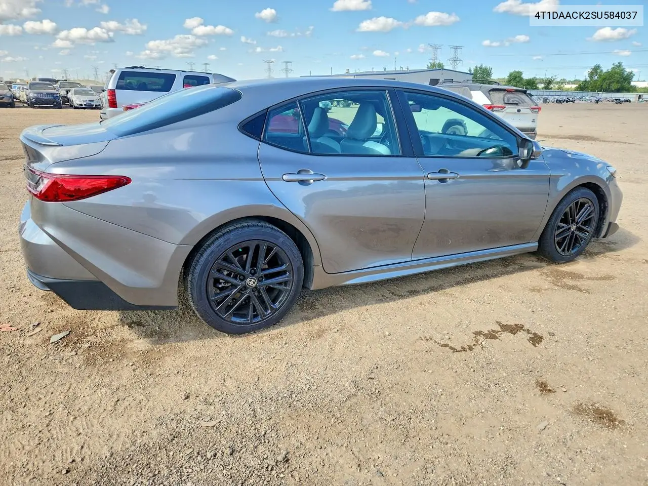 2025 Toyota Camry Se VIN: 4T1DAACK2SU584037 Lot: 61047626
