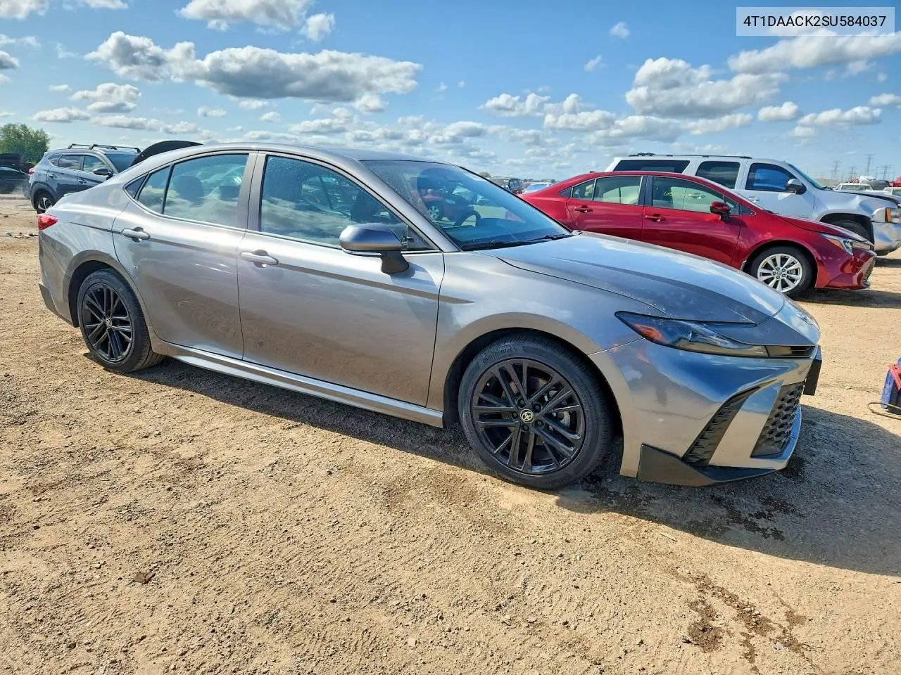 2025 Toyota Camry Se VIN: 4T1DAACK2SU584037 Lot: 61047626