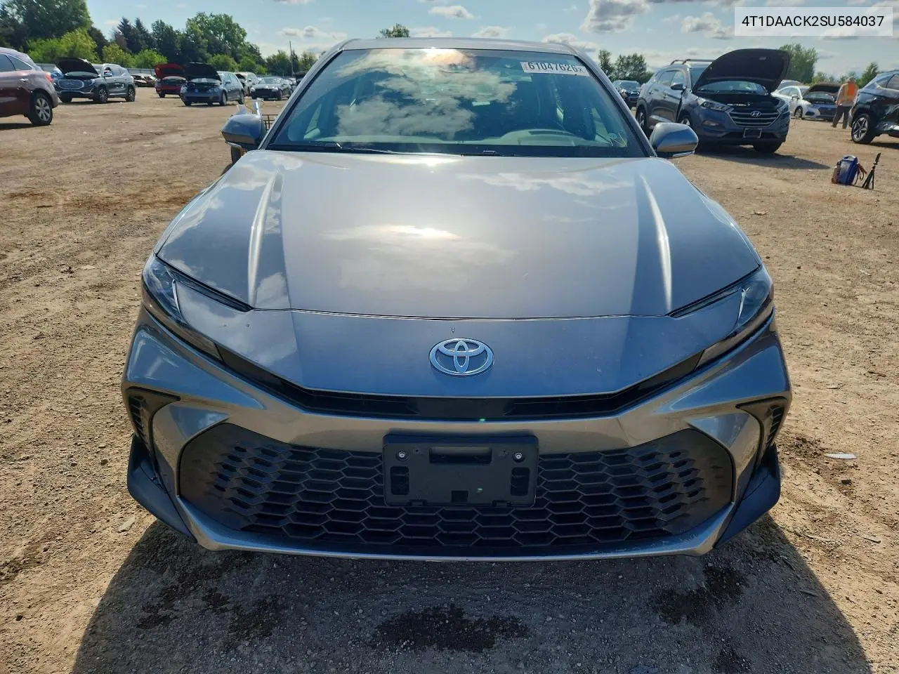 2025 Toyota Camry Se VIN: 4T1DAACK2SU584037 Lot: 61047626