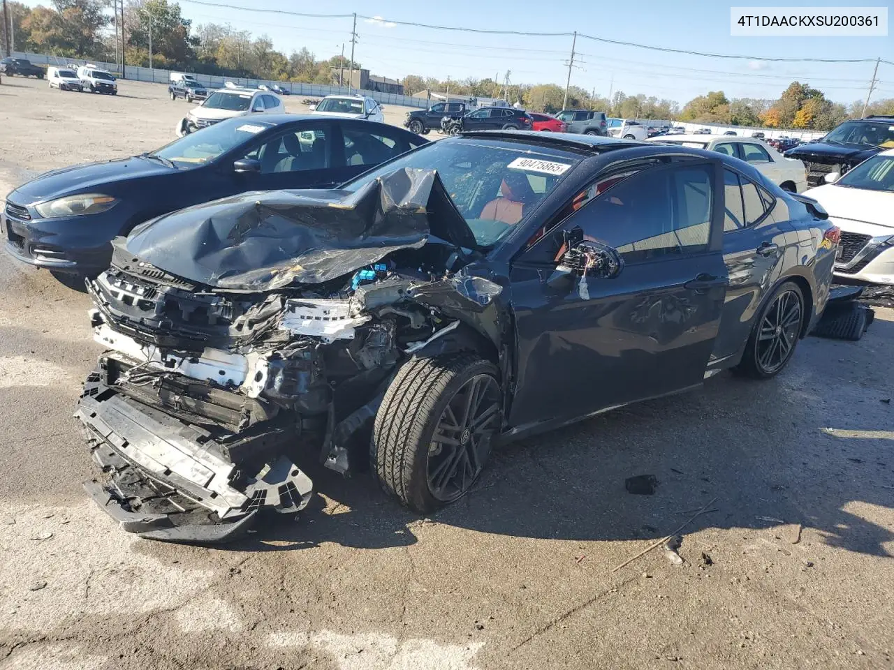 4T1DAACKXSU200361 2025 Toyota Camry Xse