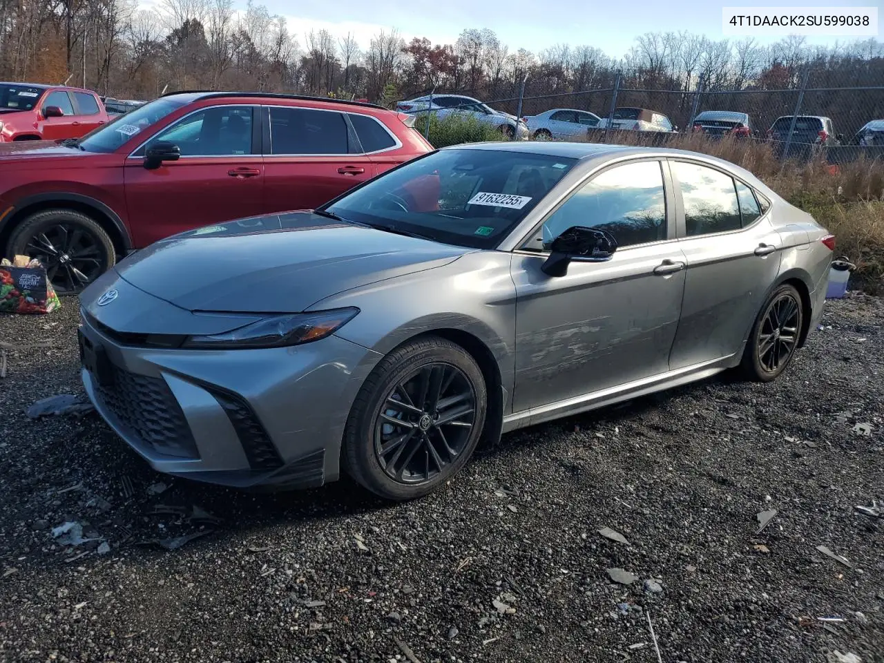 4T1DAACK2SU599038 2025 Toyota Camry Xse