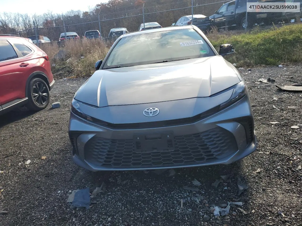4T1DAACK2SU599038 2025 Toyota Camry Xse
