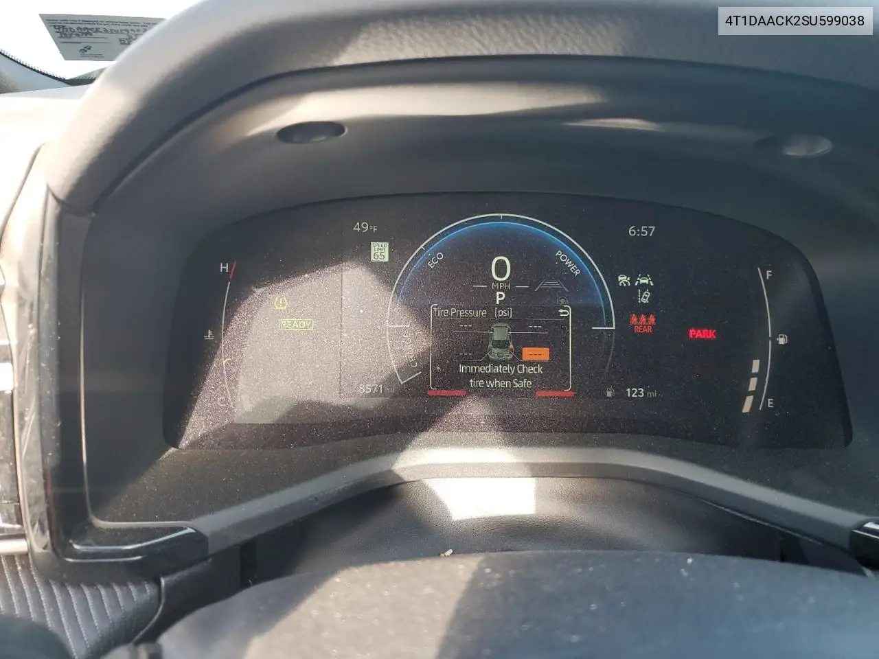 4T1DAACK2SU599038 2025 Toyota Camry Xse