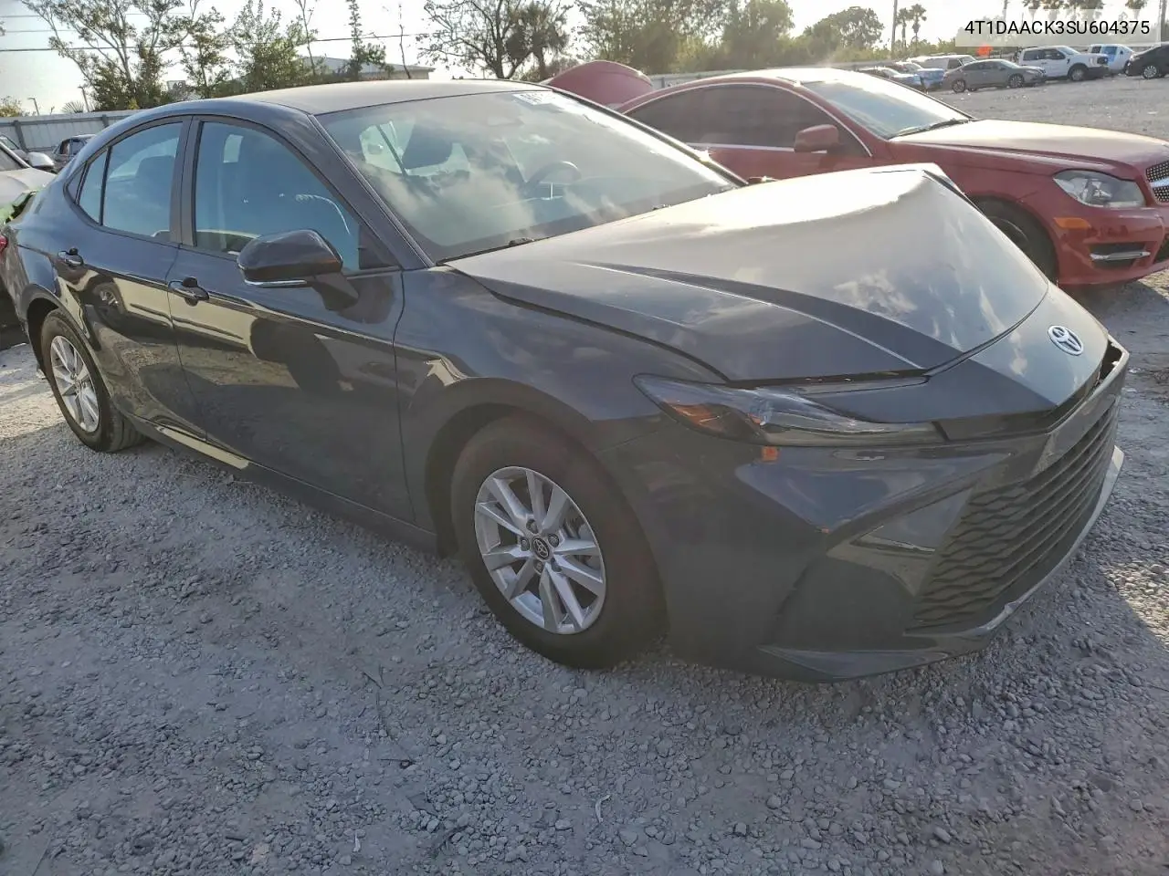 4T1DAACK3SU604375 2025 Toyota Camry Xse