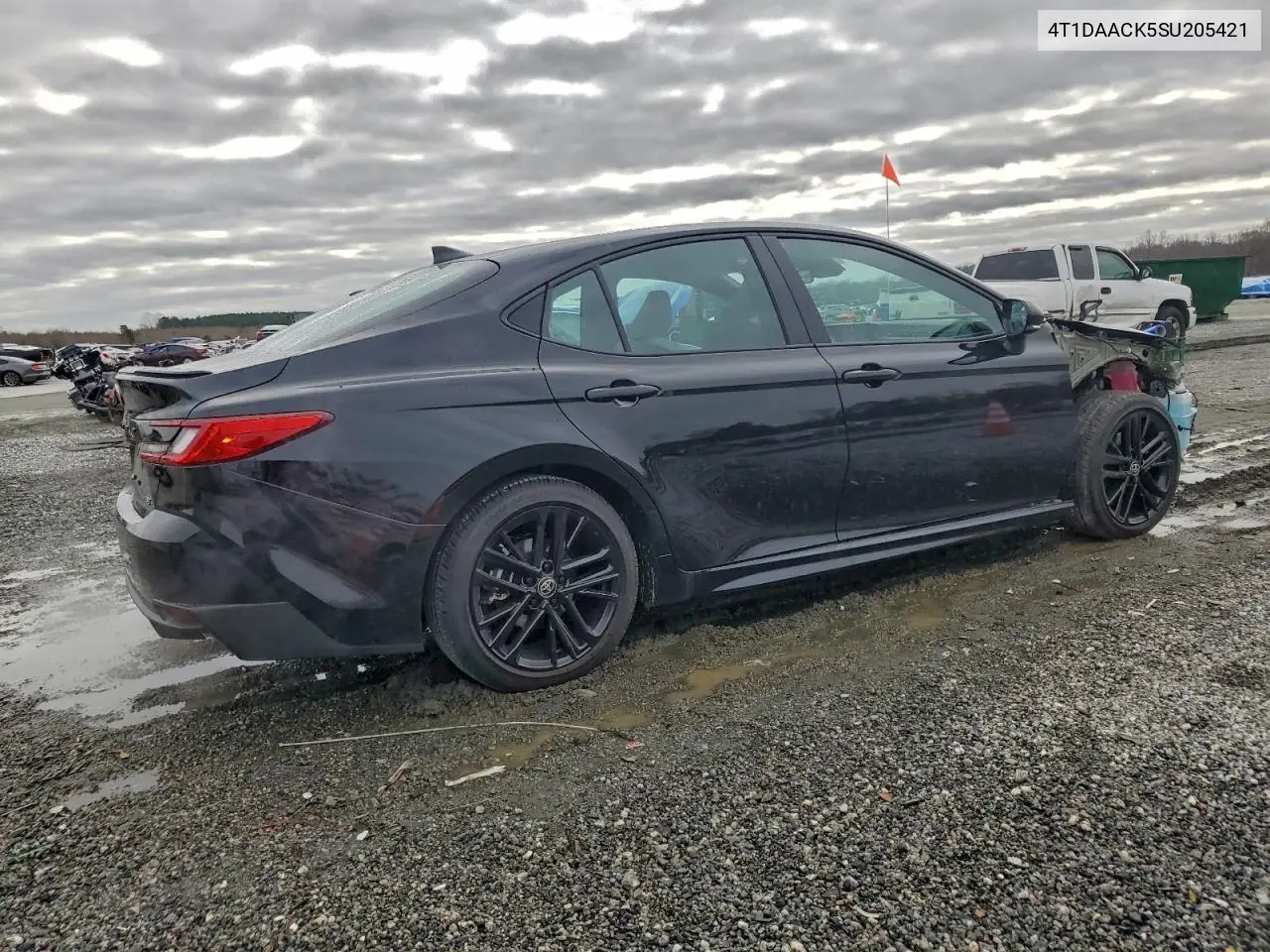 4T1DAACK5SU205421 2025 Toyota Camry Xse