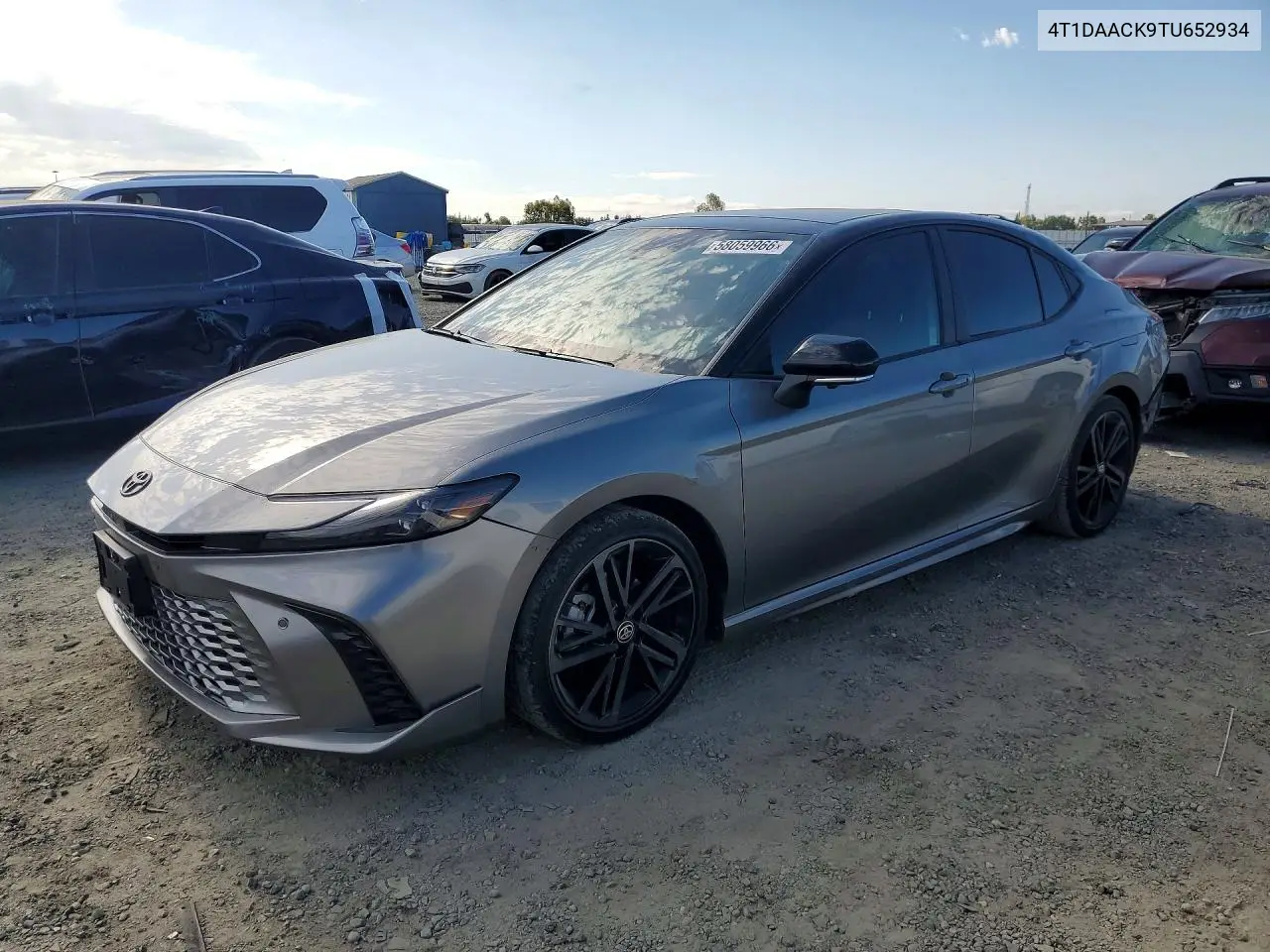 2026 Toyota Camry Xse VIN: 4T1DAACK9TU652934 Lot: 58059966