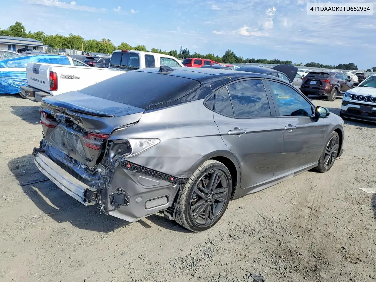 2026 Toyota Camry Xse VIN: 4T1DAACK9TU652934 Lot: 58059966