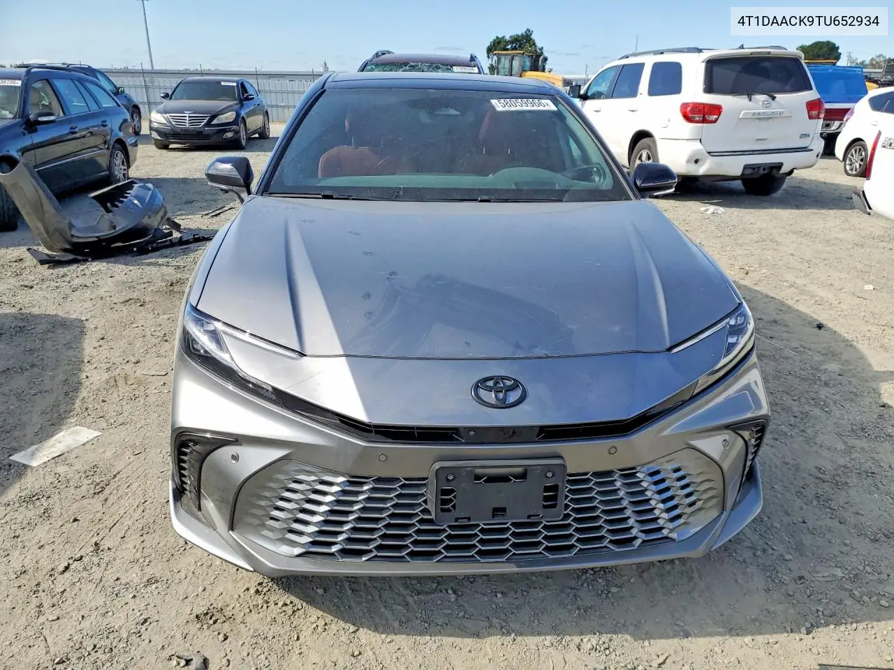 2026 Toyota Camry Xse VIN: 4T1DAACK9TU652934 Lot: 58059966