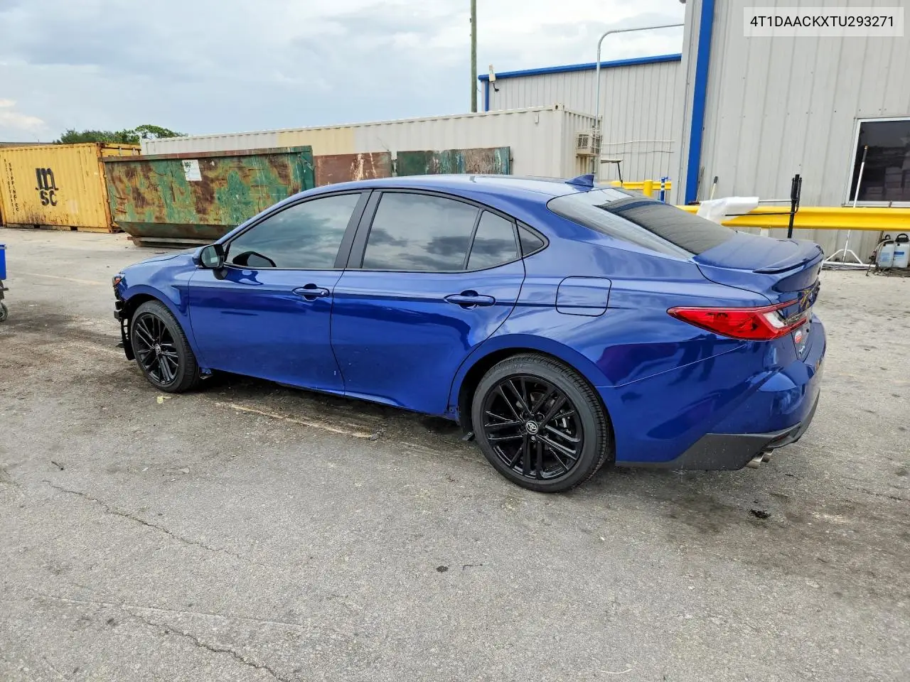 2026 Toyota Camry Se VIN: 4T1DAACKXTU293271 Lot: 61884876