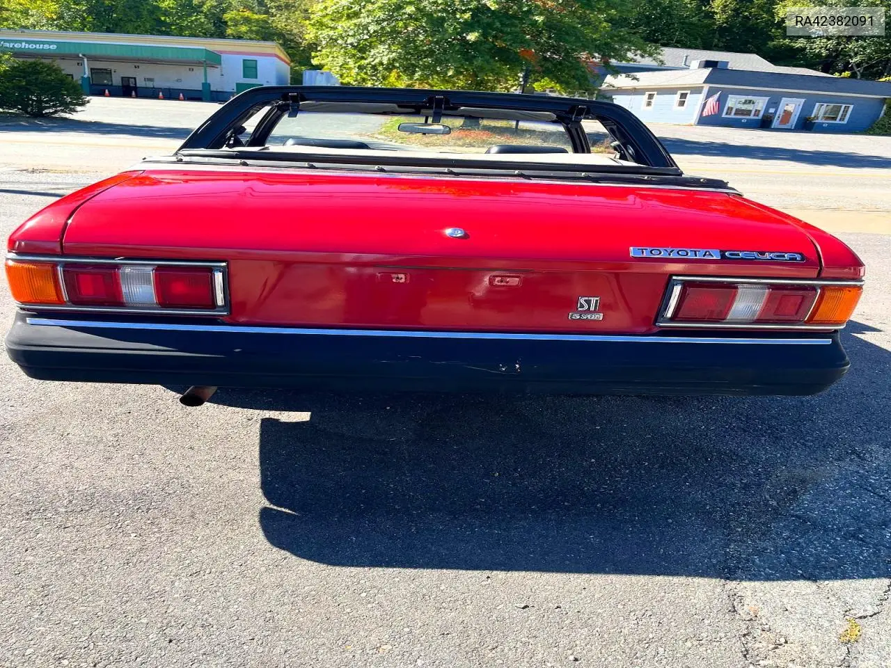 1980 Toyota Celica 2D Gt VIN: RA42382091 Lot: 59874286