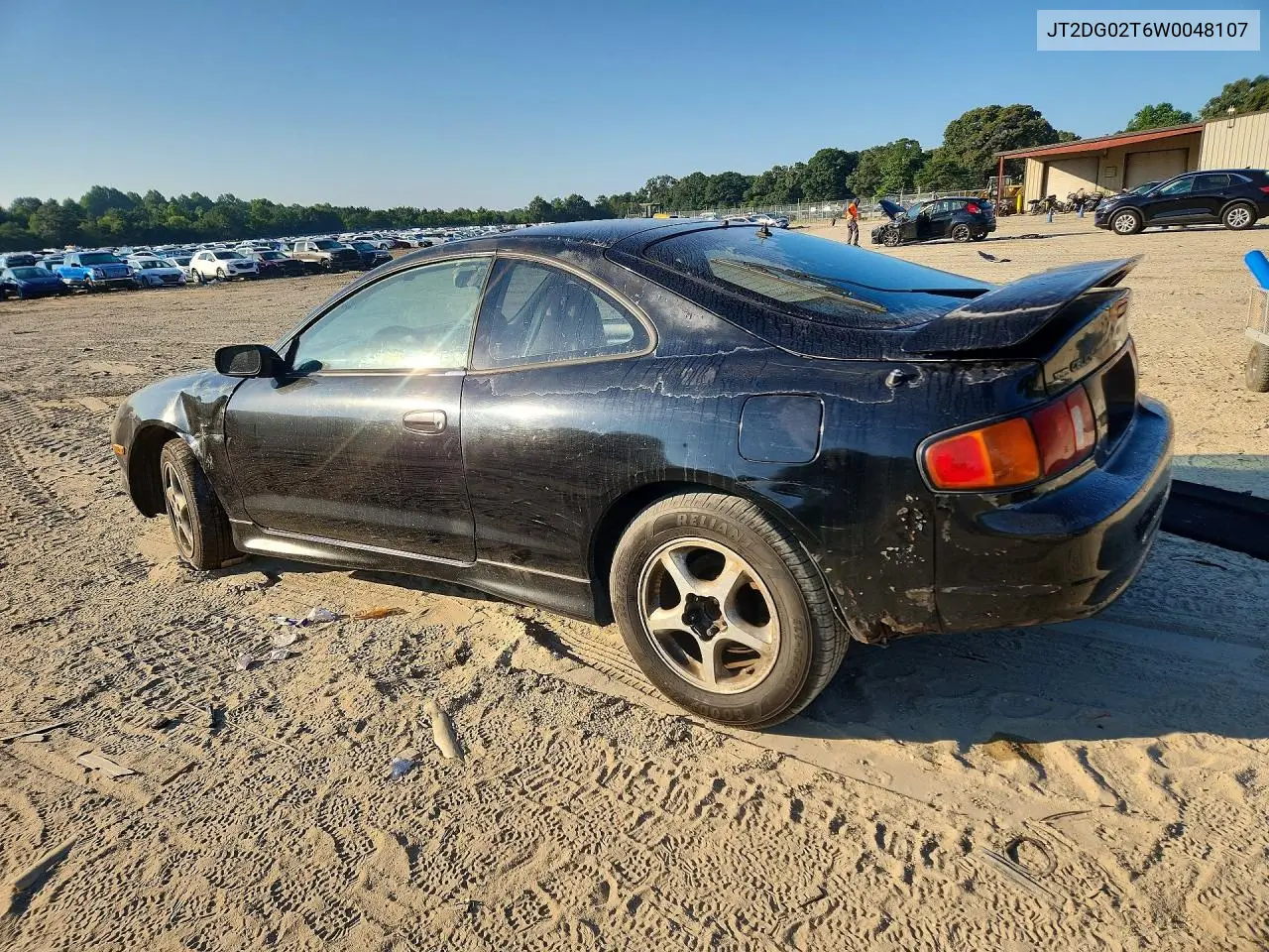 1998 Toyota Celica Gt VIN: JT2DG02T6W0048107 Lot: 60815586