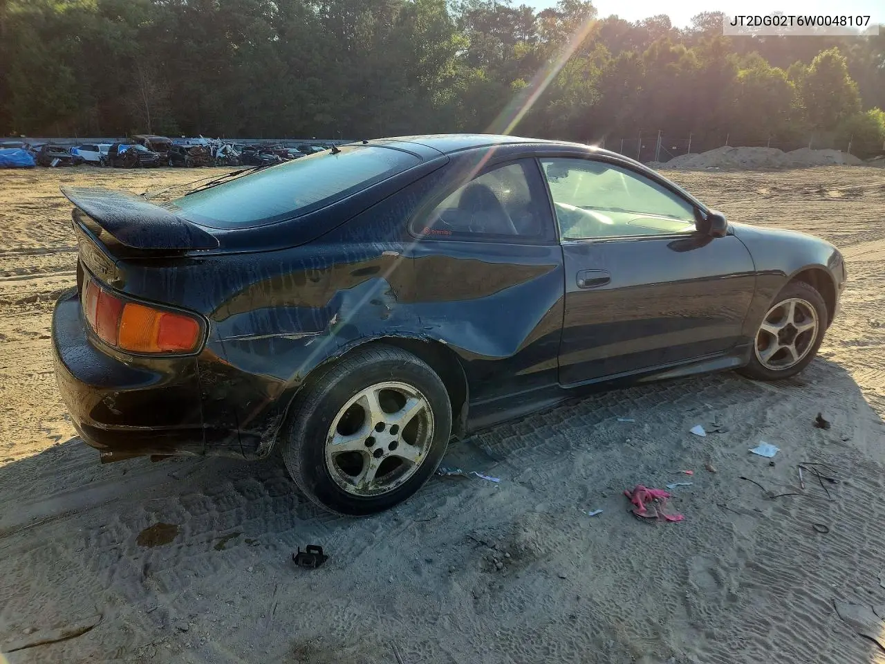 1998 Toyota Celica Gt VIN: JT2DG02T6W0048107 Lot: 60815586
