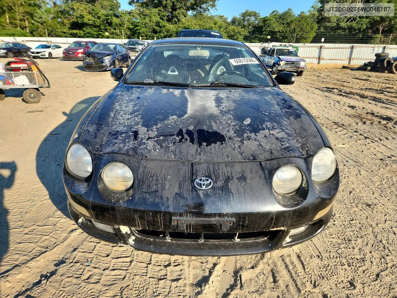 1998 Toyota Celica Gt VIN: JT2DG02T6W0048107 Lot: 60815586