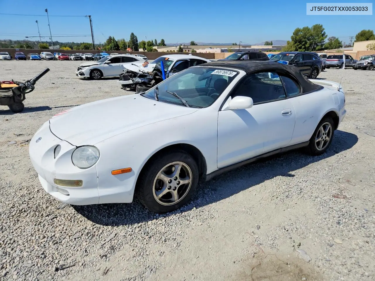 1999 Toyota Celica Gt VIN: JT5FG02TXX0053033 Lot: 56876976