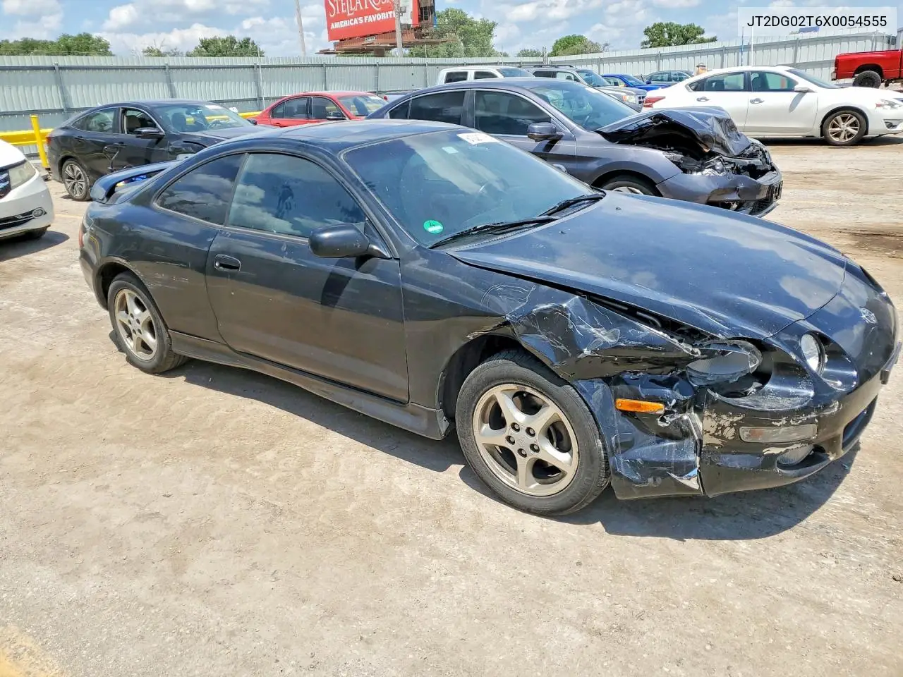 1999 Toyota Celica Gt VIN: JT2DG02T6X0054555 Lot: 61021776