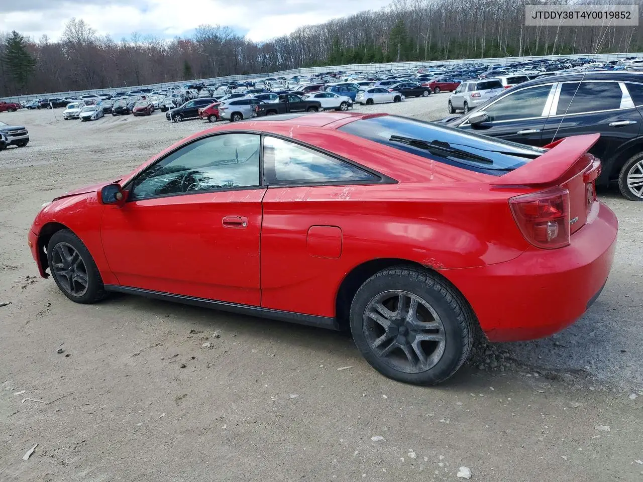2000 Toyota Celica Gt-S VIN: JTDDY38T4Y0019852 Lot: 49119136