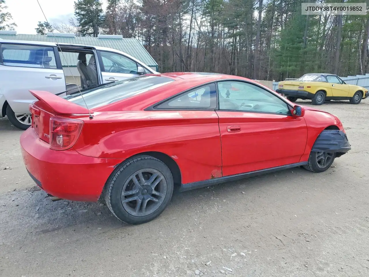 2000 Toyota Celica Gt-S VIN: JTDDY38T4Y0019852 Lot: 49119136