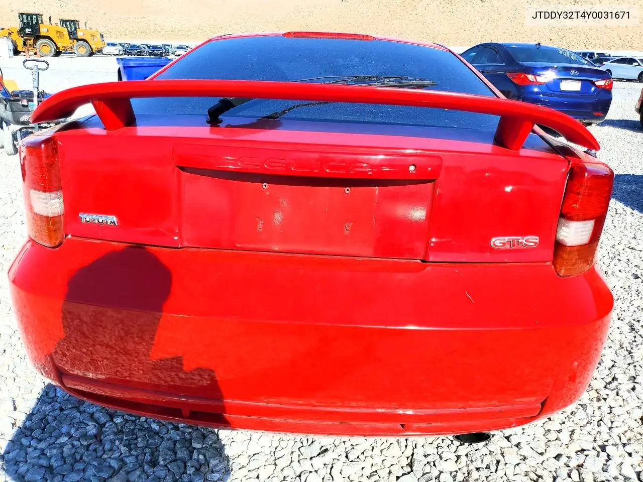 2000 Toyota Celica Gt-S VIN: JTDDY32T4Y0031671 Lot: 52759936