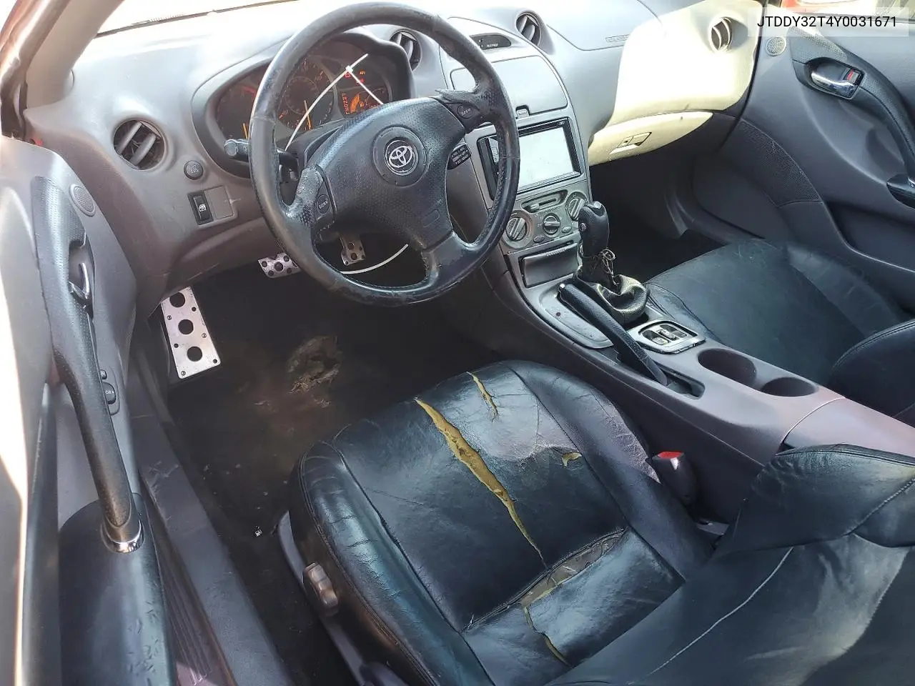 2000 Toyota Celica Gt-S VIN: JTDDY32T4Y0031671 Lot: 52759936