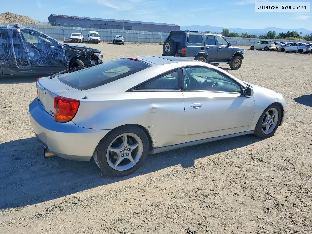 2000 Toyota Celica Gt-S VIN: JTDDY38T5Y0005474 Lot: 56155676