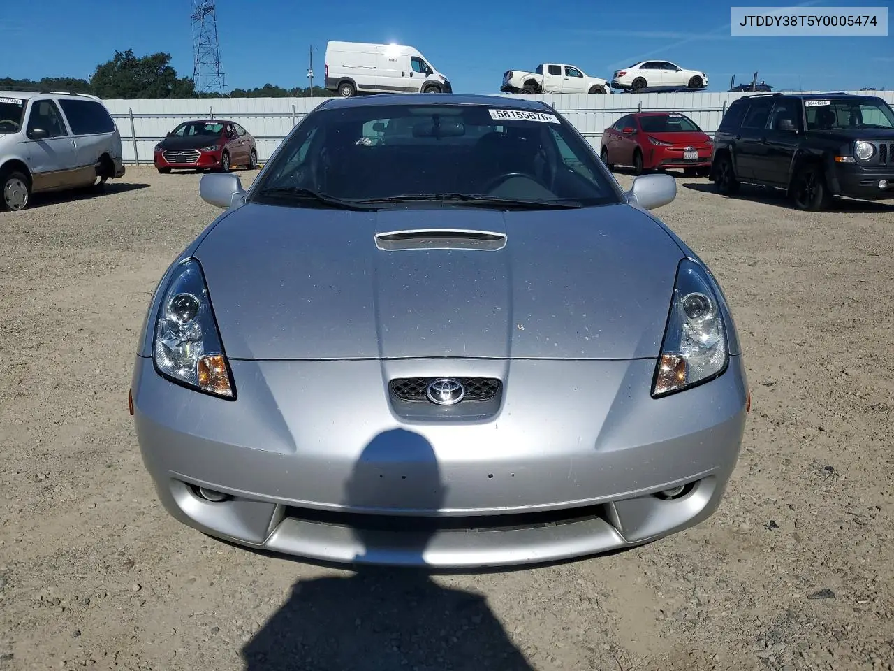 2000 Toyota Celica Gt-S VIN: JTDDY38T5Y0005474 Lot: 56155676