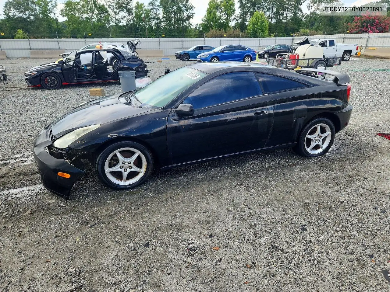 2000 Toyota Celica Gt-S VIN: JTDDY32T0Y0023891 Lot: 59176256