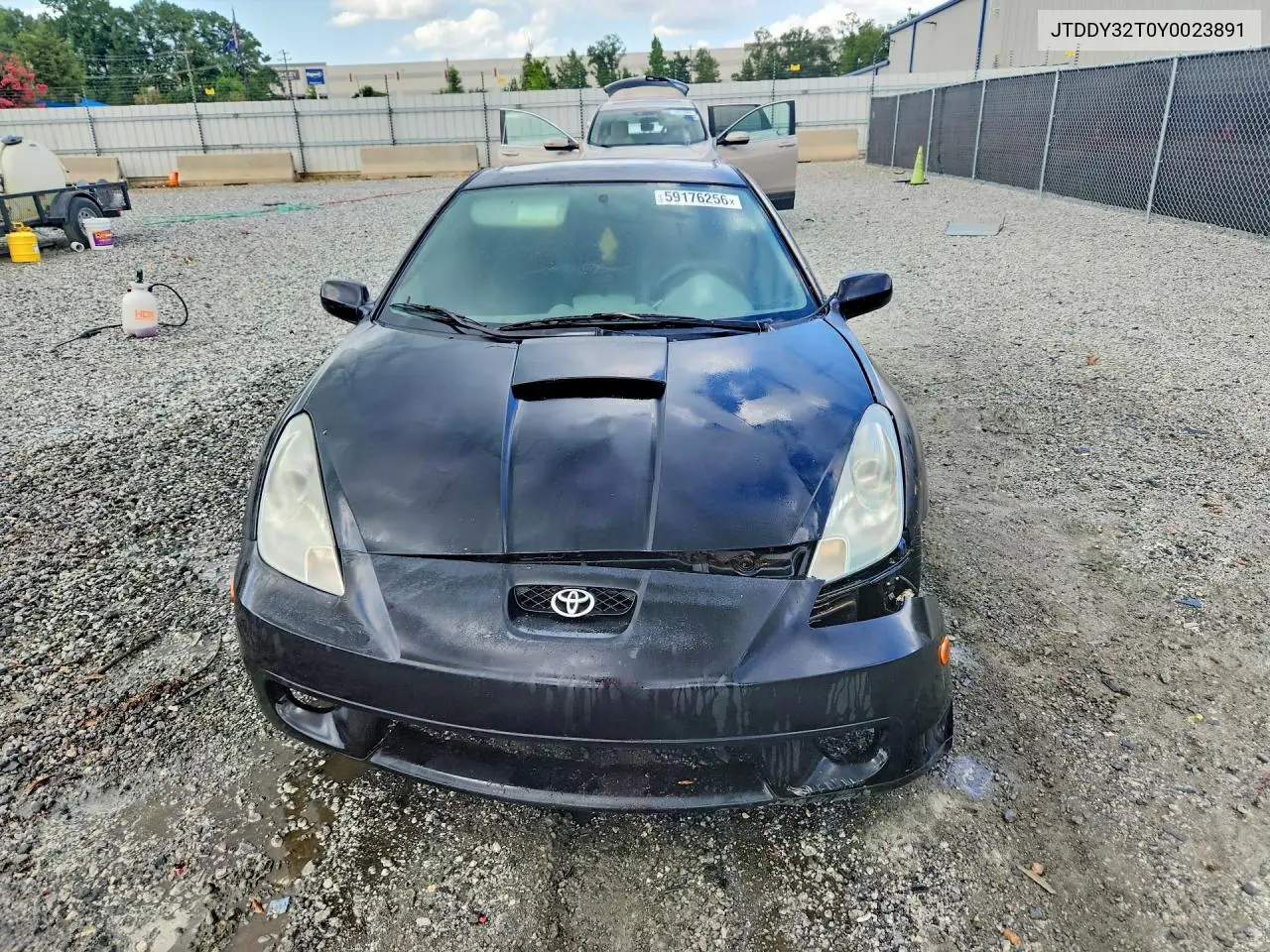 2000 Toyota Celica Gt-S VIN: JTDDY32T0Y0023891 Lot: 59176256