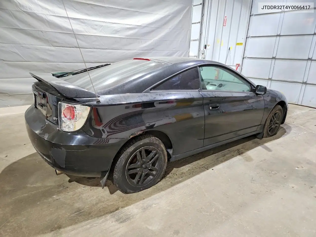 2000 Toyota Celica Gt VIN: JTDDR32T4Y0066417 Lot: 59996456